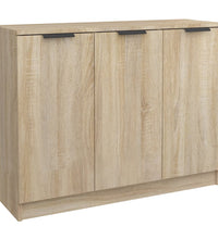 Sideboard Sonoma-Eiche 90,5x30x70 cm Holzwerkstoff