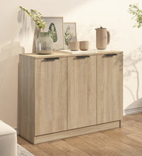 Sideboard Sonoma-Eiche 90,5x30x70 cm Holzwerkstoff