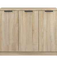 Sideboard Sonoma-Eiche 90,5x30x70 cm Holzwerkstoff