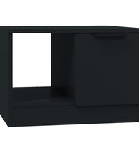 Couchtisch Schwarz 50x50x36 cm Holzwerkstoff