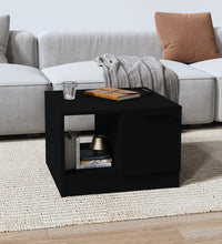 Couchtisch Schwarz 50x50x36 cm Holzwerkstoff