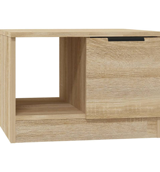 Couchtisch Sonoma-Eiche 50x50x36 cm Holzwerkstoff