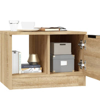 Couchtisch Sonoma-Eiche 50x50x36 cm Holzwerkstoff