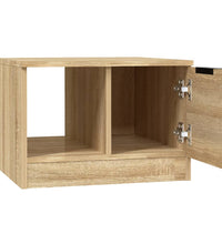 Couchtisch Sonoma-Eiche 50x50x36 cm Holzwerkstoff