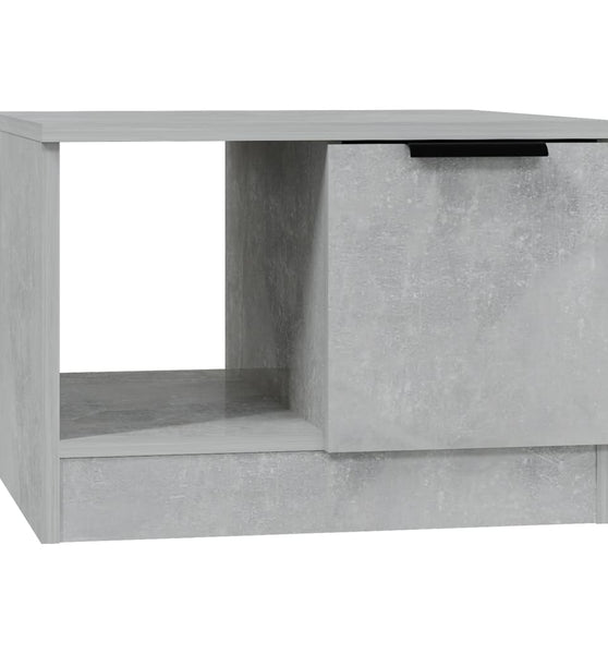 Couchtisch Betongrau 50x50x36 cm Holzwerkstoff