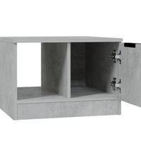 Couchtisch Betongrau 50x50x36 cm Holzwerkstoff