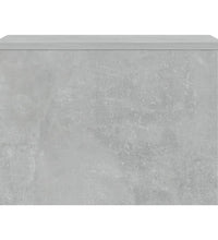 Couchtisch Betongrau 50x50x36 cm Holzwerkstoff