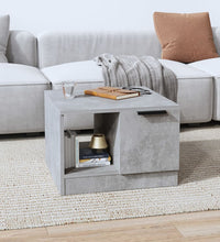 Couchtisch Betongrau 50x50x36 cm Holzwerkstoff