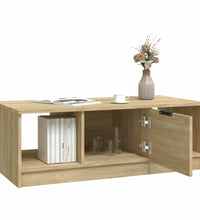 Couchtisch Sonoma-Eiche 102x50x36 cm Holzwerkstoff