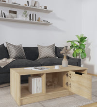 Couchtisch Sonoma-Eiche 102x50x36 cm Holzwerkstoff