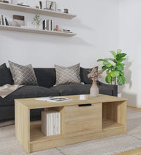 Couchtisch Sonoma-Eiche 102x50x36 cm Holzwerkstoff