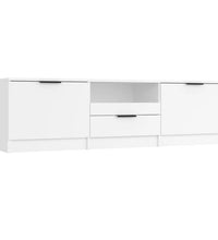 TV-Schrank Weiß 140x35x40 cm Holzwerkstoff