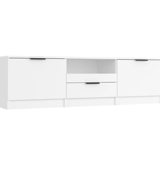 TV-Schrank Weiß 140x35x40 cm Holzwerkstoff