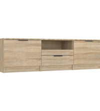 TV-Schrank Sonoma-Eiche 140x35x40 cm Holzwerkstoff