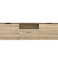 TV-Schrank Sonoma-Eiche 140x35x40 cm Holzwerkstoff