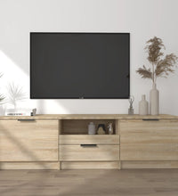 TV-Schrank Sonoma-Eiche 140x35x40 cm Holzwerkstoff