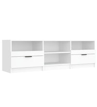 TV-Schrank Weiß 150x33,5x45 cm Holzwerkstoff