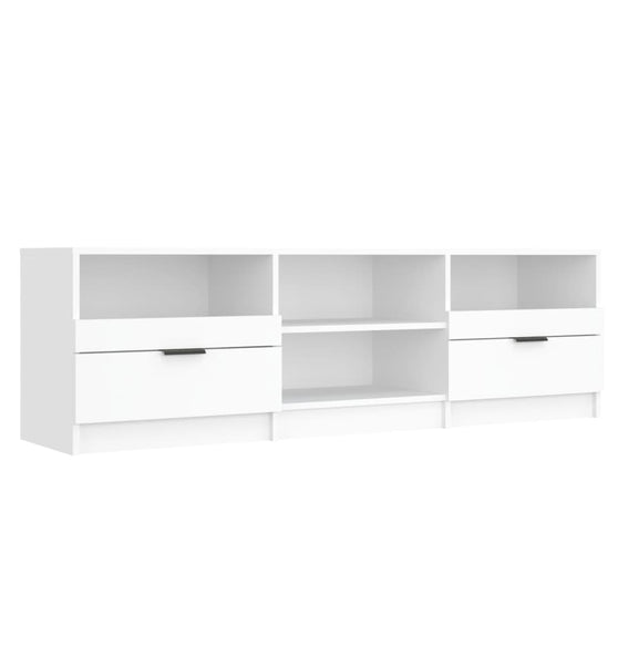 TV-Schrank Weiß 150x33,5x45 cm Holzwerkstoff