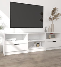 TV-Schrank Weiß 150x33,5x45 cm Holzwerkstoff