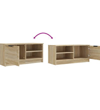 TV-Schrank Sonoma-Eiche 80x35x36,5 cm Holzwerkstoff