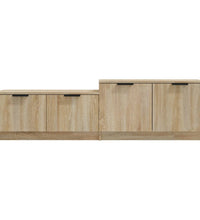 TV-Schrank Sonoma-Eiche 158,5x36x45 cm Holzwerkstoff