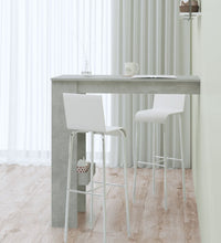 Wand-Bartisch Betongrau 102x45x103,5 cm Holzwerkstoff