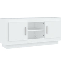 TV-Schrank Weiß 102x35x45 cm Holzwerkstoff