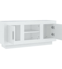 TV-Schrank Weiß 102x35x45 cm Holzwerkstoff