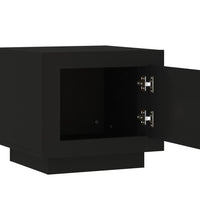 Couchtisch Schwarz 51x50x45 cm Holzwerkstoff