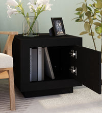 Couchtisch Schwarz 51x50x45 cm Holzwerkstoff