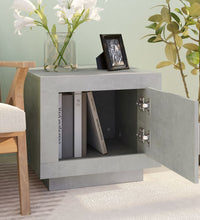 Couchtisch Betongrau 51x50x45 cm Holzwerkstoff