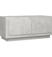 Couchtisch Betongrau 102x50x45 cm Holzwerkstoff