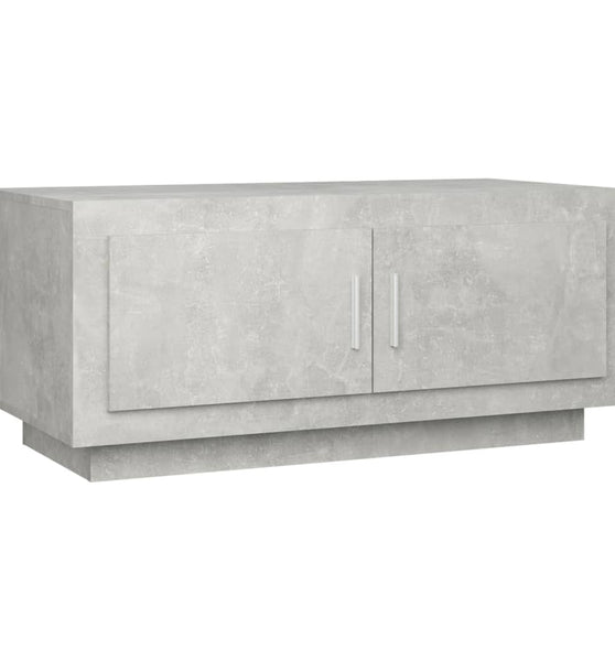 Couchtisch Betongrau 102x50x45 cm Holzwerkstoff