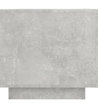 Couchtisch Betongrau 102x50x45 cm Holzwerkstoff