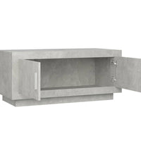 Couchtisch Betongrau 102x50x45 cm Holzwerkstoff