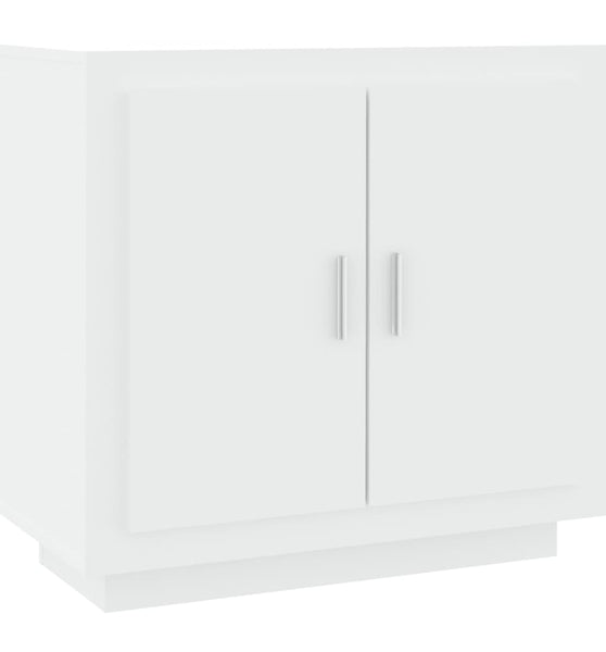 Sideboard Weiß 80x40x75 cm Holzwerkstoff