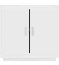 Sideboard Weiß 80x40x75 cm Holzwerkstoff