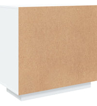 Sideboard Weiß 80x40x75 cm Holzwerkstoff