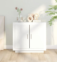 Sideboard Weiß 80x40x75 cm Holzwerkstoff