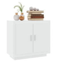 Sideboard Weiß 80x40x75 cm Holzwerkstoff