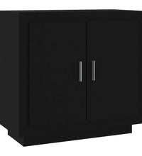 Sideboard Schwarz 80x40x75 cm Holzwerkstoff