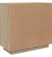 Sideboard Sonoma-Eiche 80x40x75 cm Holzwerkstoff