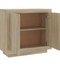 Sideboard Sonoma-Eiche 80x40x75 cm Holzwerkstoff