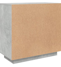 Sideboard Betongrau 80x40x75 cm Holzwerkstoff