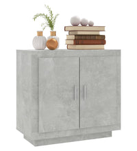 Sideboard Betongrau 80x40x75 cm Holzwerkstoff