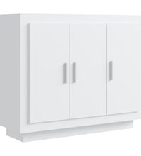 Sideboard Weiß 92x35x75 cm Holzwerkstoff