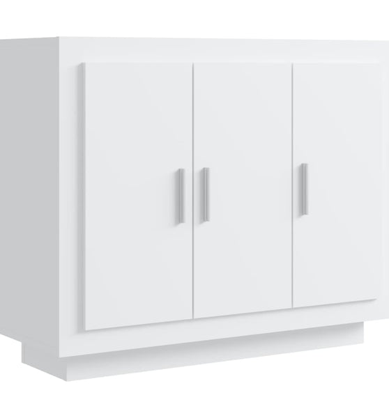 Sideboard Weiß 92x35x75 cm Holzwerkstoff