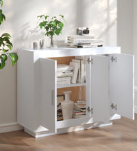 Sideboard Weiß 92x35x75 cm Holzwerkstoff