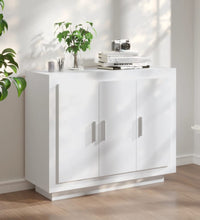 Sideboard Weiß 92x35x75 cm Holzwerkstoff