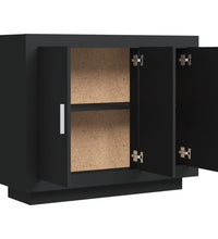 Sideboard Schwarz 92x35x75 cm Holzwerkstoff